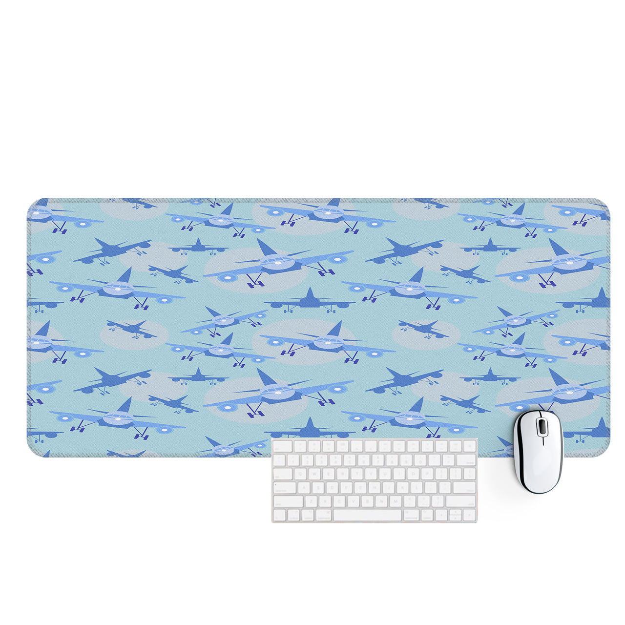 Super Funny Airplanes Designed Desk Mats