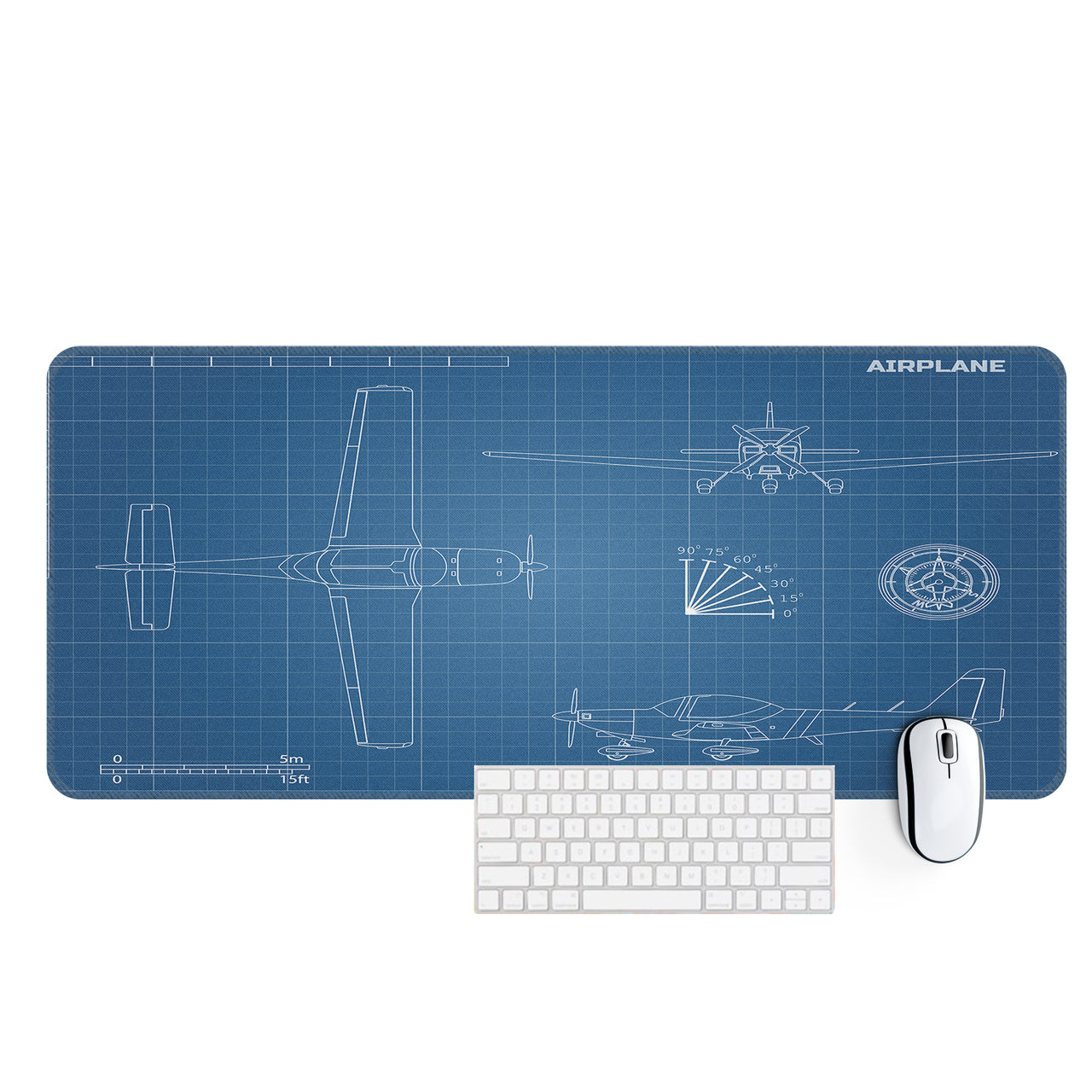 Super Propeller Details Designed Desk Mats