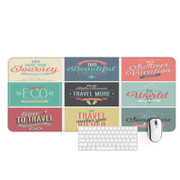 Thumbnail for Super Travel Icons Designed Desk Mats