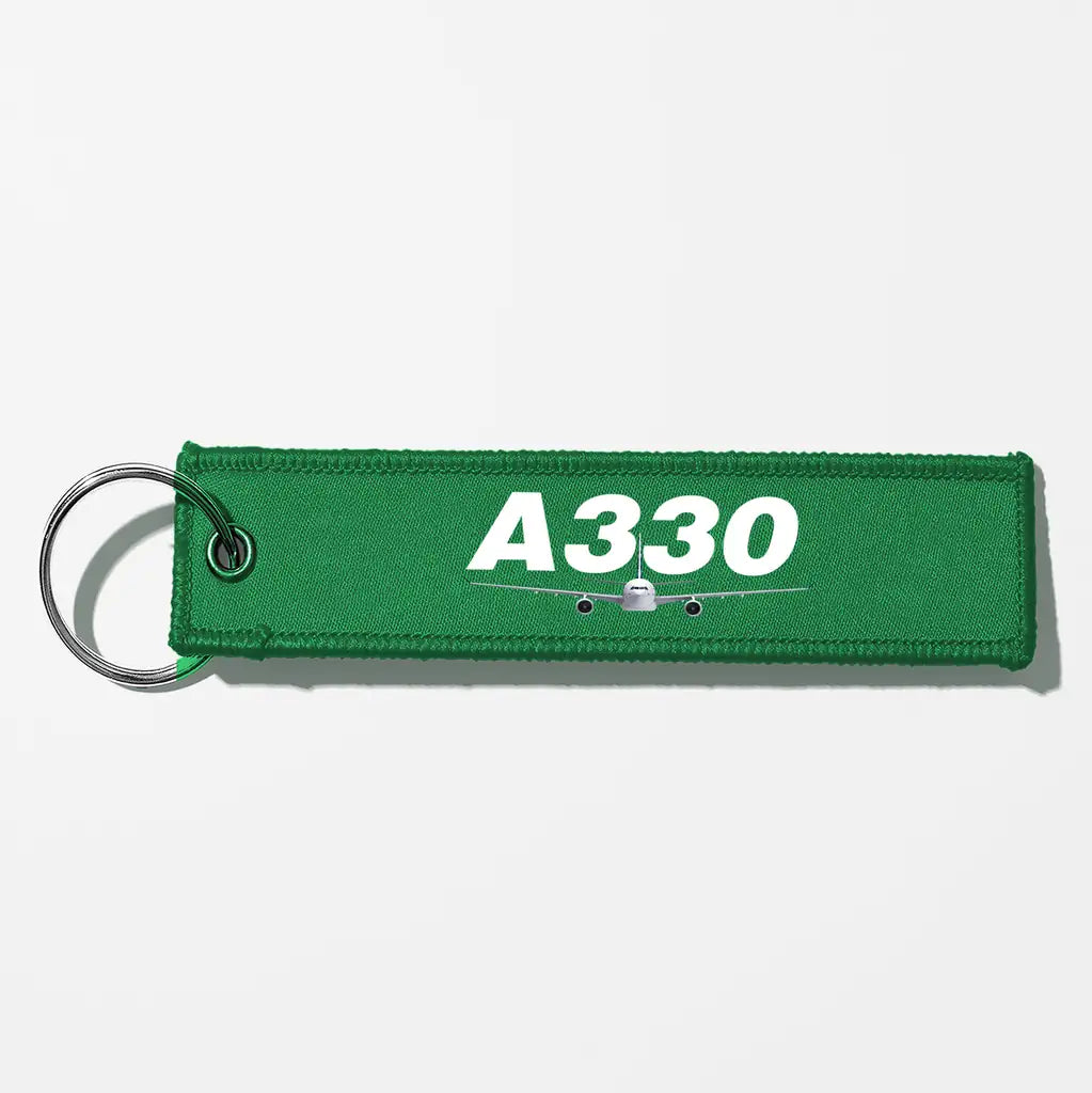 Super Airbus A330 Key Chains - Green
