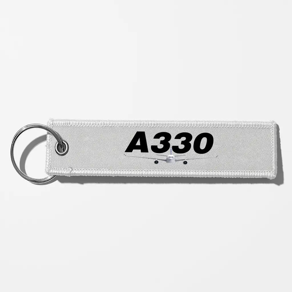Super Airbus A330 Key Chains - White