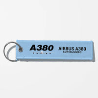 Thumbnail for Super Airbus A380 Aviator Key Chains - Light Blue