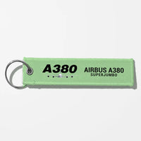 Thumbnail for Super Airbus A380 Aviator Key Chains - Light Green
