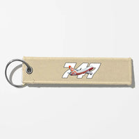 Thumbnail for Super Boeing 747-8 Intercontinental Key Chains - Beige