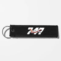 Thumbnail for Super Boeing 747-8 Intercontinental Key Chains - Black