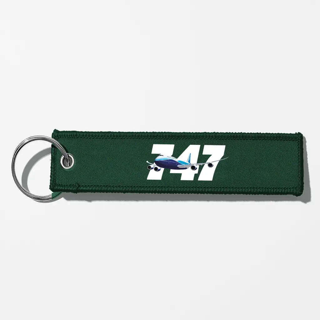 Super Boeing 747 Key Chains - Dark Green