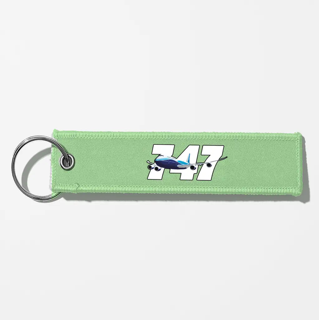 Super Boeing 747 Key Chains - Light Green