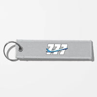 Thumbnail for Super Boeing 777 Key Chains - Light Gray