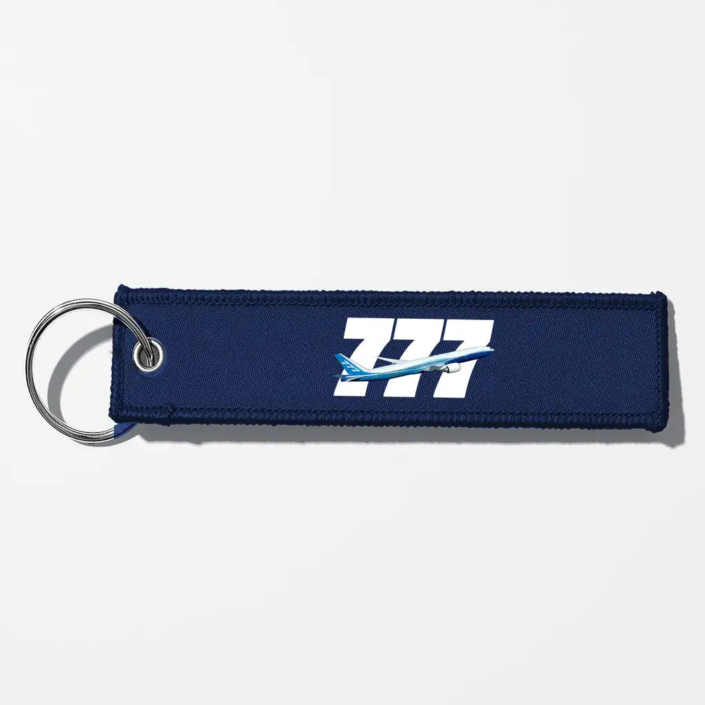 Super Boeing 777 Key Chains - Navy Blue
