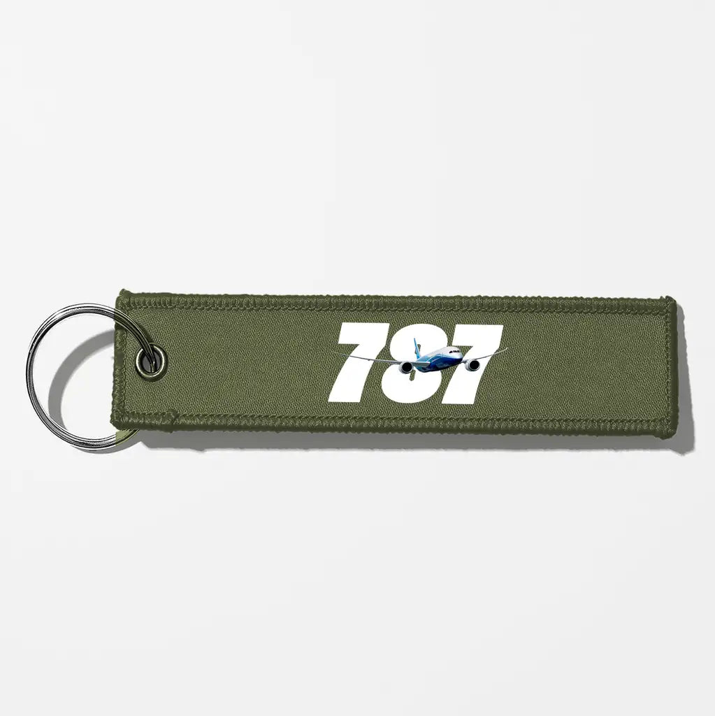 Super Boeing 787 Key Chains - Green Army