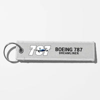 Thumbnail for Super Boeing 787 Key Chains - White