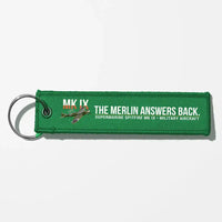 Thumbnail for Supermarine Spitfire Mk IX Aviator Key Chains - Green