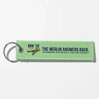 Thumbnail for Supermarine Spitfire Mk IX Aviator Key Chains - Light Green