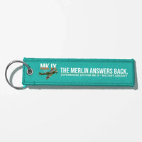 Thumbnail for Supermarine Spitfire Mk IX Aviator Key Chains - Turquoise