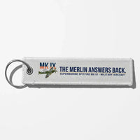 Thumbnail for Supermarine Spitfire Mk IX Aviator Key Chains - White