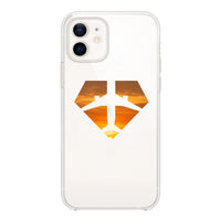 Thumbnail for Supermen of The Skies (Sunset) Designed Transparent Silicone iPhone Cases