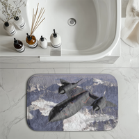 Thumbnail for Supersonic Fighter Designed Bath Mats