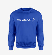Thumbnail for Aegean Airlines logo on blue sweatshirt