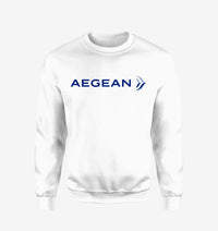 Thumbnail for Aegean Airlines logo on white sweatshirt