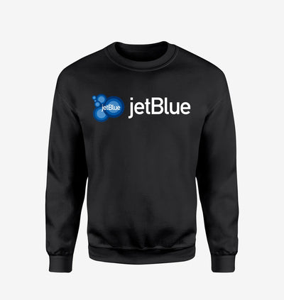 JetBlue Airways Airlines logo on black sweatshirt
