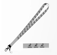 Thumbnail for Swiss International Airlines lanyard - light gray
