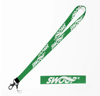 Thumbnail for Swoop Airlines lanyard - green