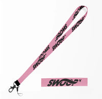 Thumbnail for Swoop Airlines lanyard - pink