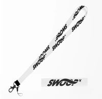 Thumbnail for Swoop Airlines lanyard - white