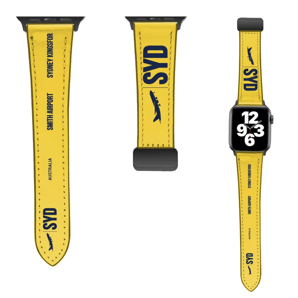 WBV6 | Sydney Kingsford Smith Airport SYD | Leather - Yellow
