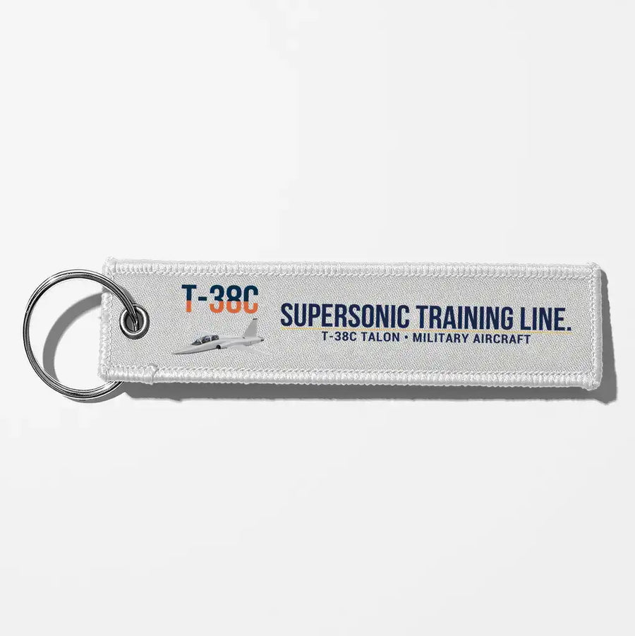 T-38C Talon Aviator Key Chains - White