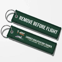 Thumbnail for T-45C Goshawk Aviator Key Chains - Dark Green - Remove Before Flight