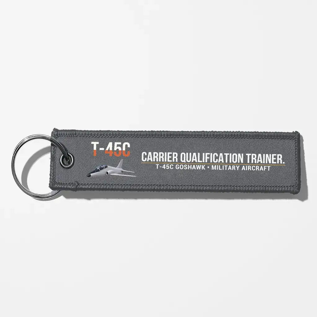 T-45C Goshawk Aviator Key Chains - Gray
