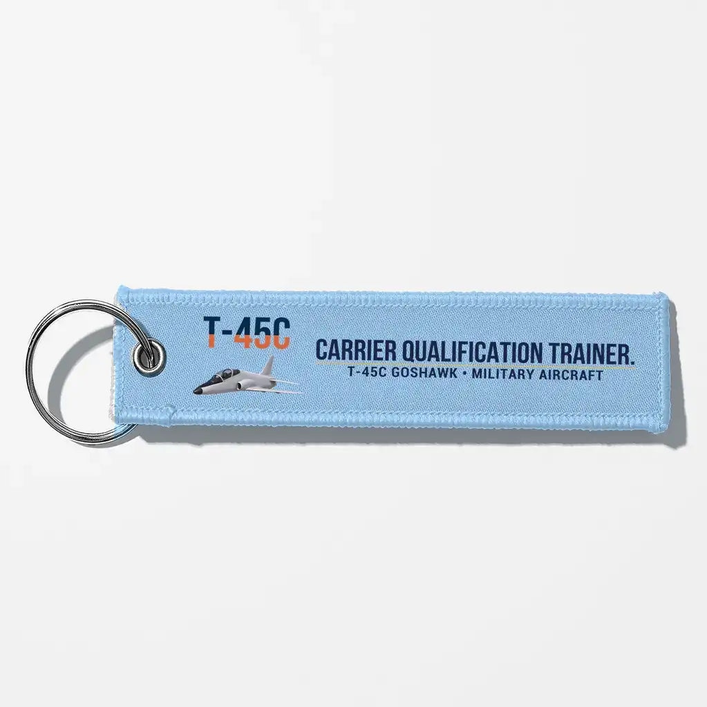 T-45C Goshawk Aviator Key Chains - Light Blue