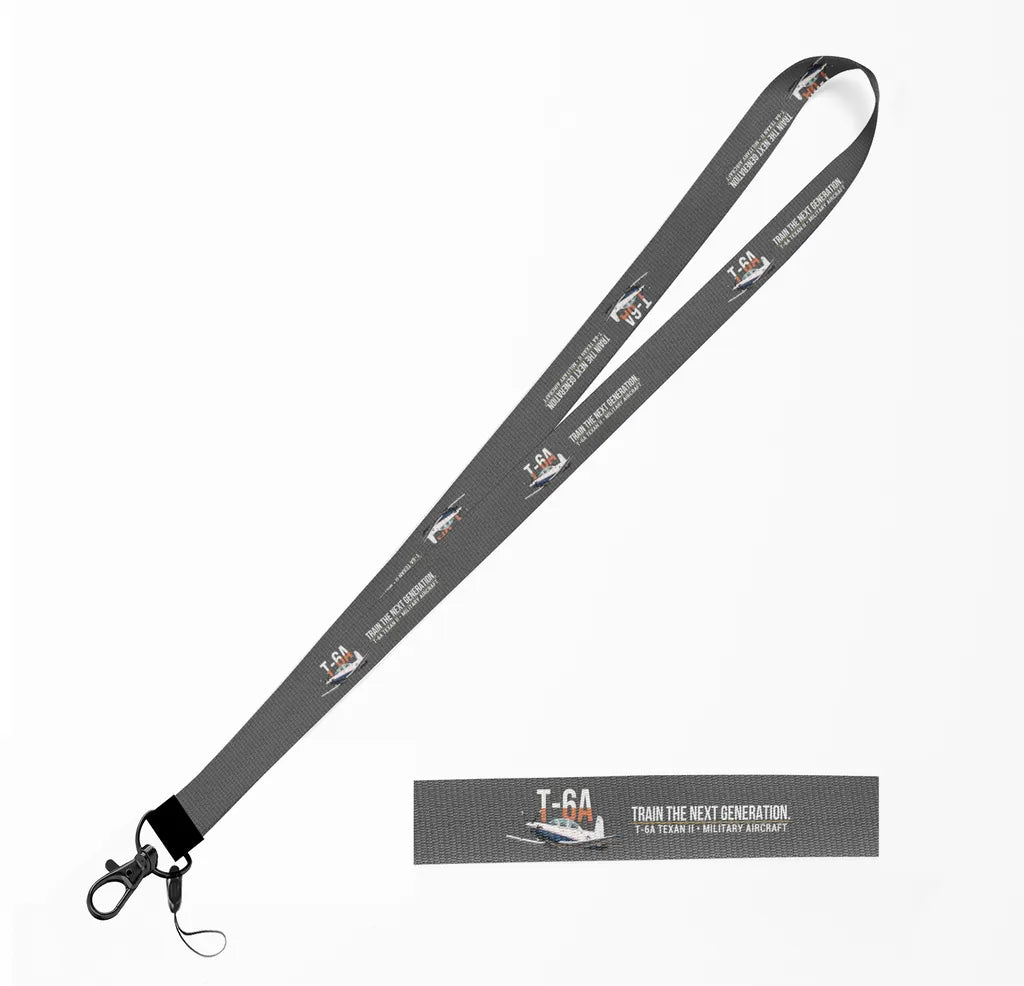 T-6A Texan II lanyard - gray