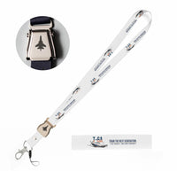 Thumbnail for T-6A Texan II seat belt lanyard - white