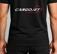 Thumbnail for Cargojet design on black t-shirt — cover