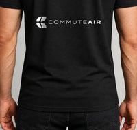 Thumbnail for CommuteAir design on black t-shirt — cover