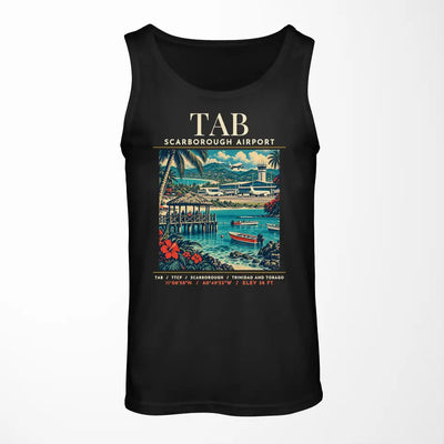TAB - Poster - Tank Top - Black
