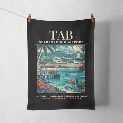TAB - Poster - Towel - Black