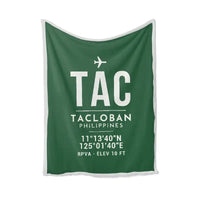 Thumbnail for Daniel Z. Romualdez Airport (TAC) Bedding Sets & Blankets - Blanket - ID Tag - Green