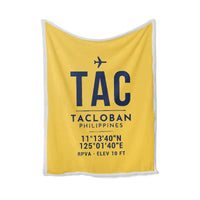 Thumbnail for Daniel Z. Romualdez Airport (TAC) Bedding Sets & Blankets - Blanket - ID Tag - Yellow