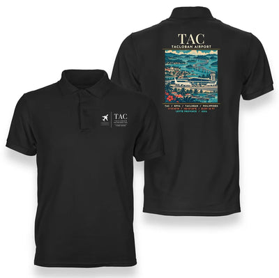 TAC - Poster - Double-Side Polo - Black