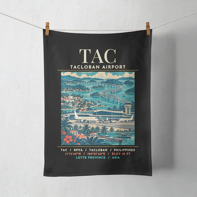 TAC - Poster - Towel - Black