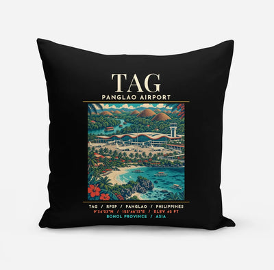 TAG - Poster - Pillow - Black