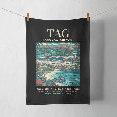 TAG - Poster - Towel - Black
