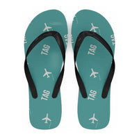 Thumbnail for Bohol-Panglao International Airport (TAG) Slippers & Flip Flops - Slippers - Flip Flops - Pattern - Turquoise