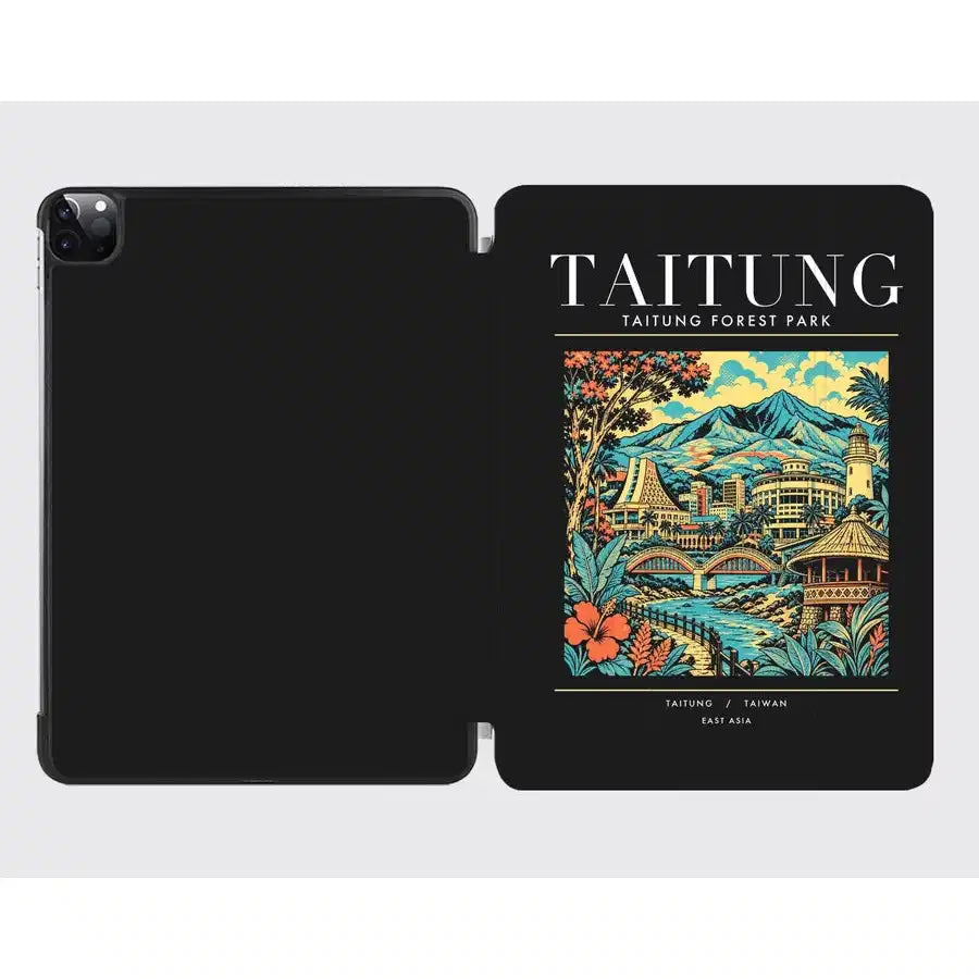 TAITUNG - Poster - iPad Case - Black