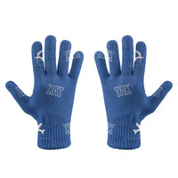 Thumbnail for Takamatsu Airport (TAK) Gloves - Gloves - Full - Pattern - Blue