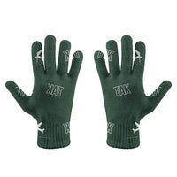 Thumbnail for Takamatsu Airport (TAK) Gloves - Gloves - Full - Pattern - Dark Green