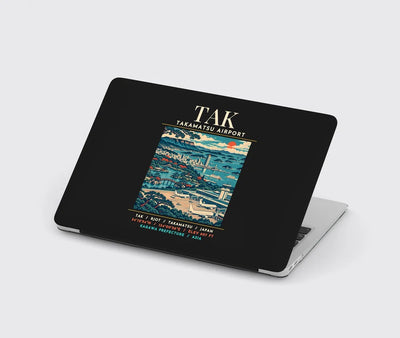 TAK - Poster - MacBook Case - Black